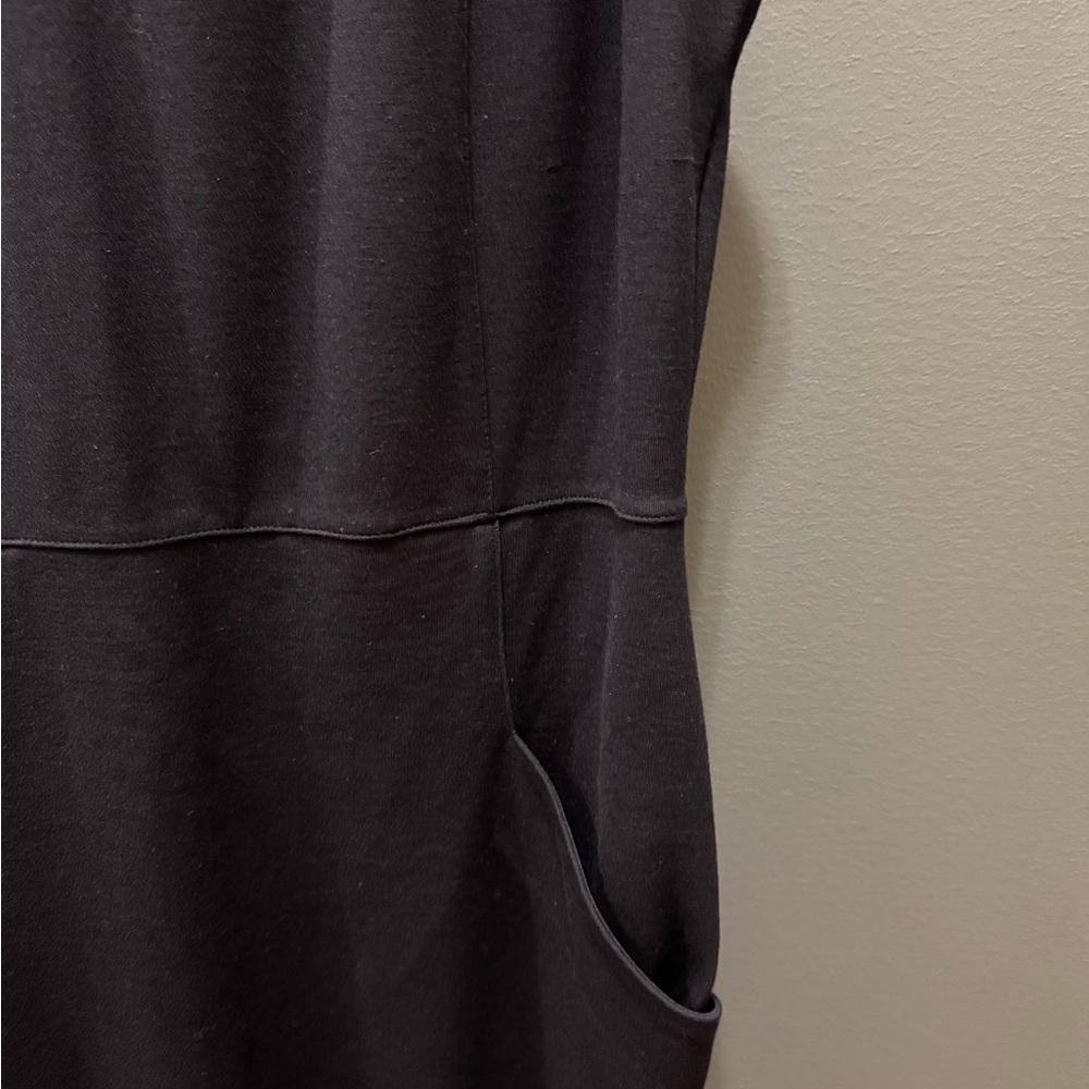 Lands' End Black Sleeveless Sheath Dress - Picture 3 of 4